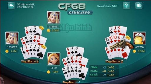 Game Poker Mậu Binh – Game Bất Hủ CF68